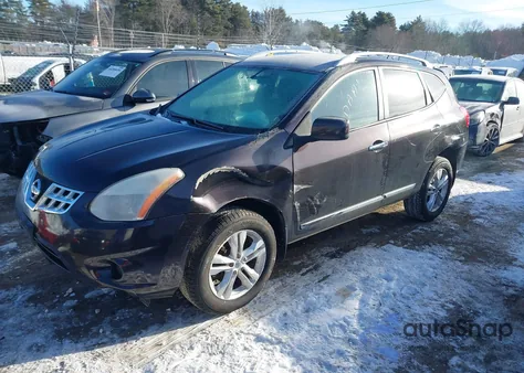 2012 Nissan Rogue Sv из США, поврежденный, VIN JN8AS5MT2CW262138